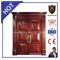 Solid wood double entrance doors